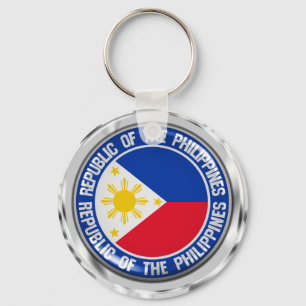 Chaveiro Filipinas Round Emblem