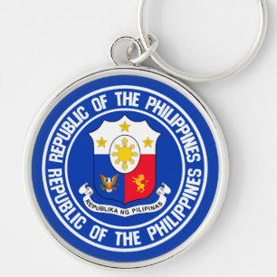 Chaveiro Filipinas Round Emblem