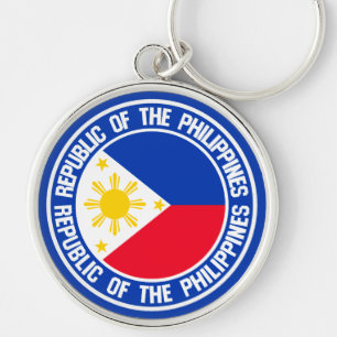 Chaveiro Filipinas Round Emblem