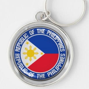 Chaveiro Filipinas Round Emblem