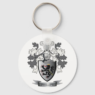 Chaveiro Fillips Family Crest Casaco de Braços