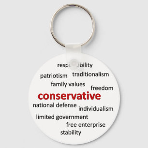 Chaveiro Filosofia e valores conservadores