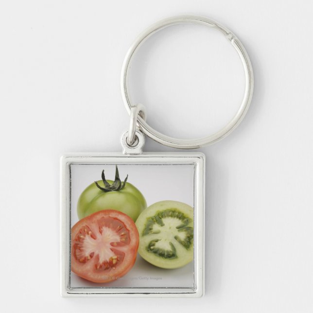 Chaveiro Fim-acima de três tomates (Frente)