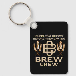 Chaveiro Fim de Semana do Bebendo da Tripulação de padrinho