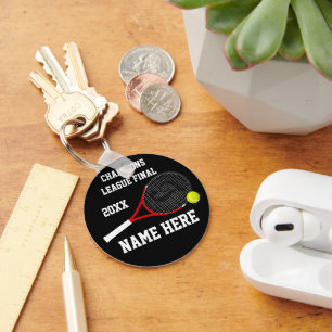 Chaveiro Final da Liga dos Campeões tênis