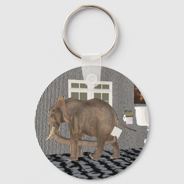 Chaveiro Finally Housebroken (Frente)