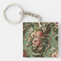 Finaria do Drac - Travesseiro Floral do Dragão Gót