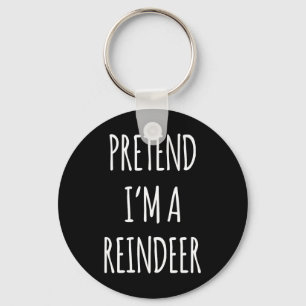 Chaveiro Fingir-Me Uma Rebelde Fácil Figurino De Natal Xmas