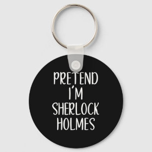 Chaveiro Fingir que sou Sherlock Holmes Fácil Figurino Hall