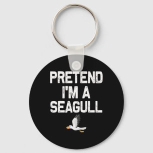 Chaveiro Fingir que sou um fantasma de Halloween de Seagull