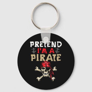 Chaveiro Fingir que sou um pirata - Engraçado Presente no D