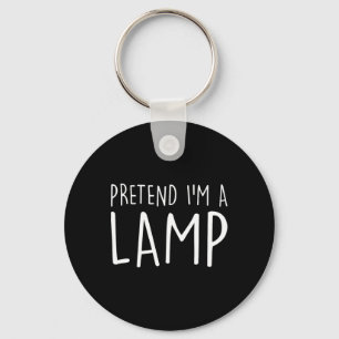 Chaveiro Fingir que sou uma família Lamp Grupo preguiçoso e