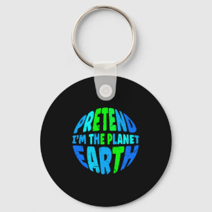 Chaveiro Finja Que Eu Sou A Terra Engraçado Preguiçoso Corr
