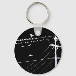 Chaveiro fio telefônico