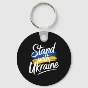 Chaveiro Fique Com Suporte Solidariedade Ucrânia Paz