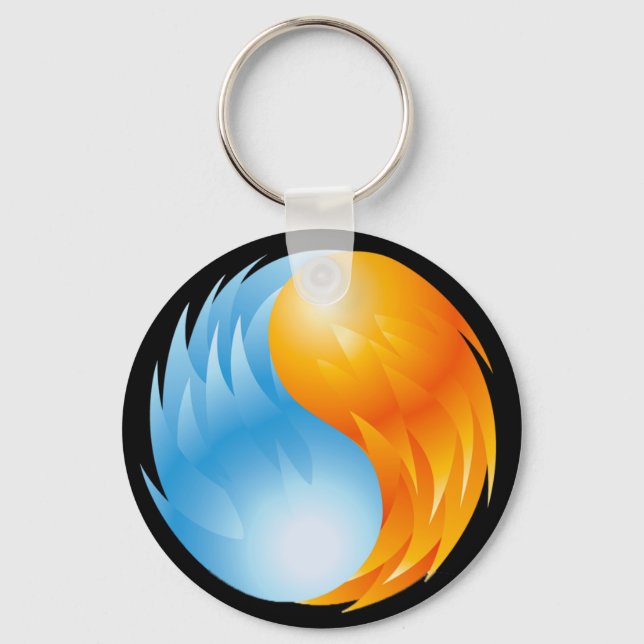 CHAVEIRO FIRE AND WATER (Frente)