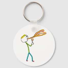 Chaveiro Fire Breathing Stickman