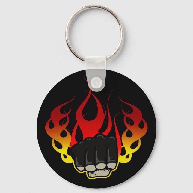 Chaveiro Fire fist (Frente)