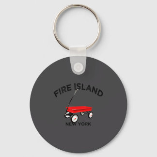 Chaveiro Fire Island Large Version Red Wagon Long Island Ny