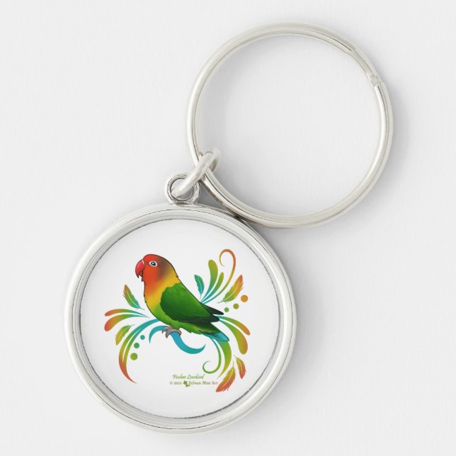 Chaveiro Fischer Lovebird (Frente)