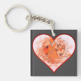 Chaveiro Fischpärchen