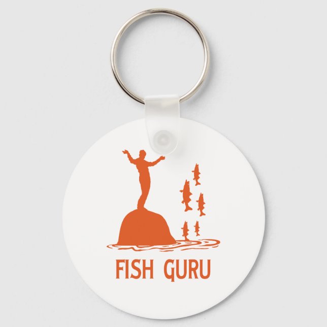 Chaveiro Fish Guru (Frente)