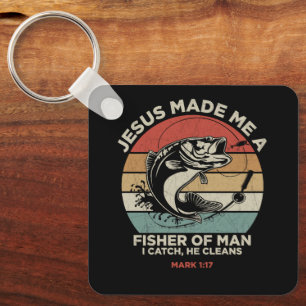 Chaveiro Fisher de Homens Cristão Personalizado