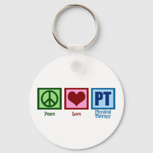 Chaveiro Fisioterapeuta do amor da paz