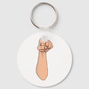 Chaveiro Fist Closed Hand Sign Gesture 2