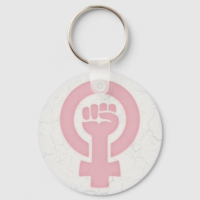 Chaveiro Fist Feminista (Frente)