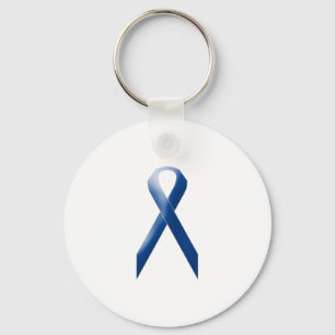 Chaveiro Fita azul da consciência