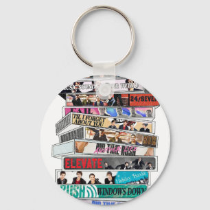 Chaveiro Fita Cassete Big Time Rush