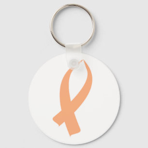 Chaveiro Fita de Sensibilização (Peach)