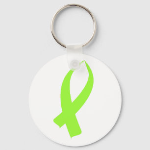 Chaveiro Fita de Sensibilização (Verde limão)