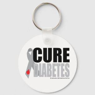 Chaveiro Fita do diabetes da cura