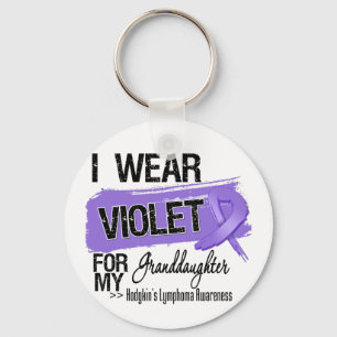 Chaveiro Fita do linfoma de Hodgkins da neta