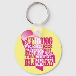 Chaveiro Fita Rosa - Afirmações