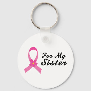 Chaveiro Fita Rosa Para Minha Irmã