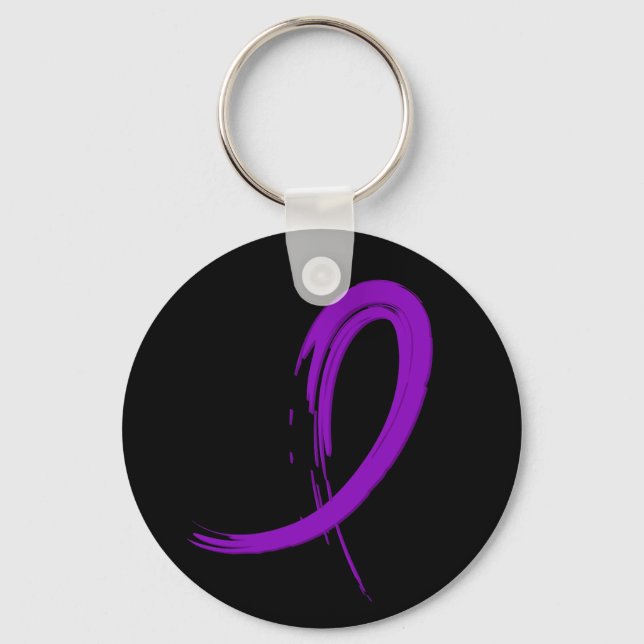 Chaveiro Fita Roxa A4 da epilepsia (Frente)