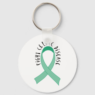 Chaveiro Fita Verde Luta Contra Doença Celular Presente