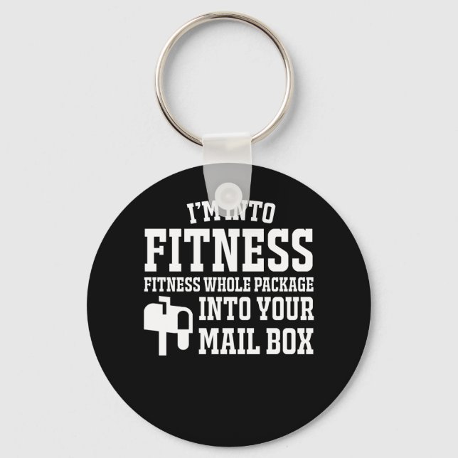 Chaveiro Fitness Postal Worker Package Into Mailbox (Frente)