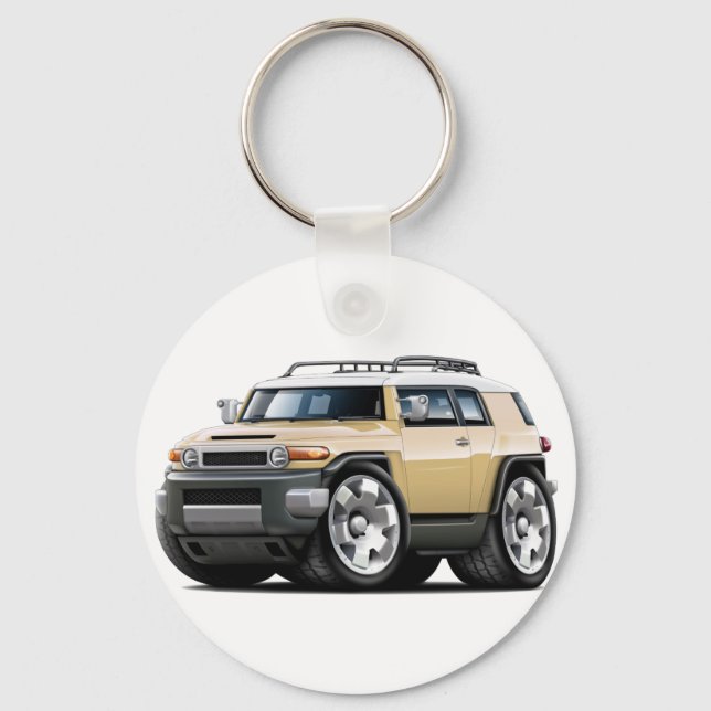 Chaveiro Fj Cruiser Tan Car (Frente)
