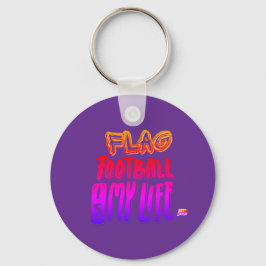 Chaveiro Flag Football Is My Life 