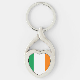 Chaveiro Flag of Ireland Heart