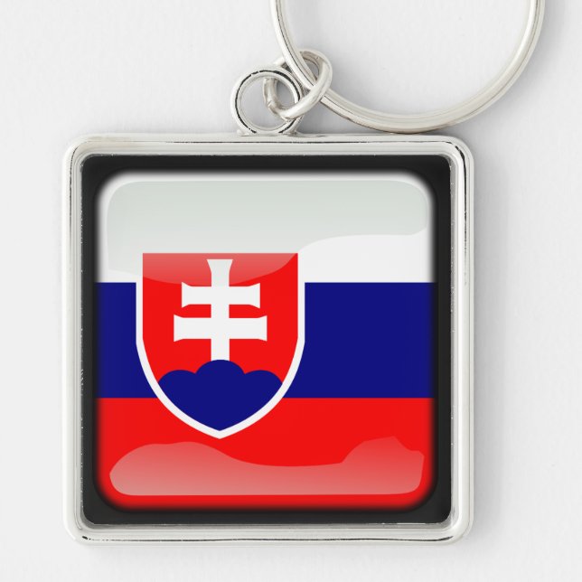 Chaveiro Flag of Slovakia (Frente)