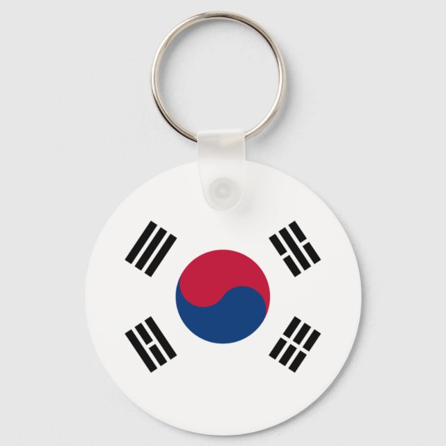 Chaveiro Flag of South Korea (Frente)