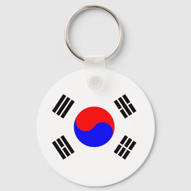 Chaveiro Flag of South Korea (Frente)