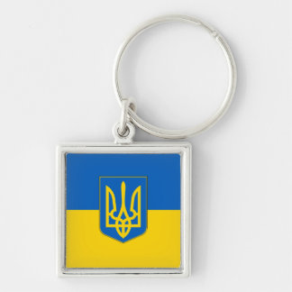 Chaveiro Flag of Ukraine Trident