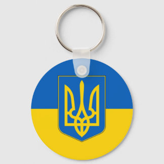 Chaveiro Flag of Ukraine Trident 