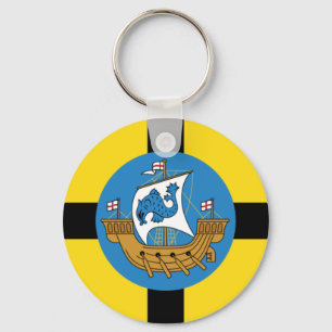 Chaveiro Flag of Wellington, New Zealand 